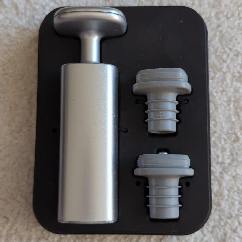3 for $30. Wine preserver. Vacuum pump with 2 stoppers